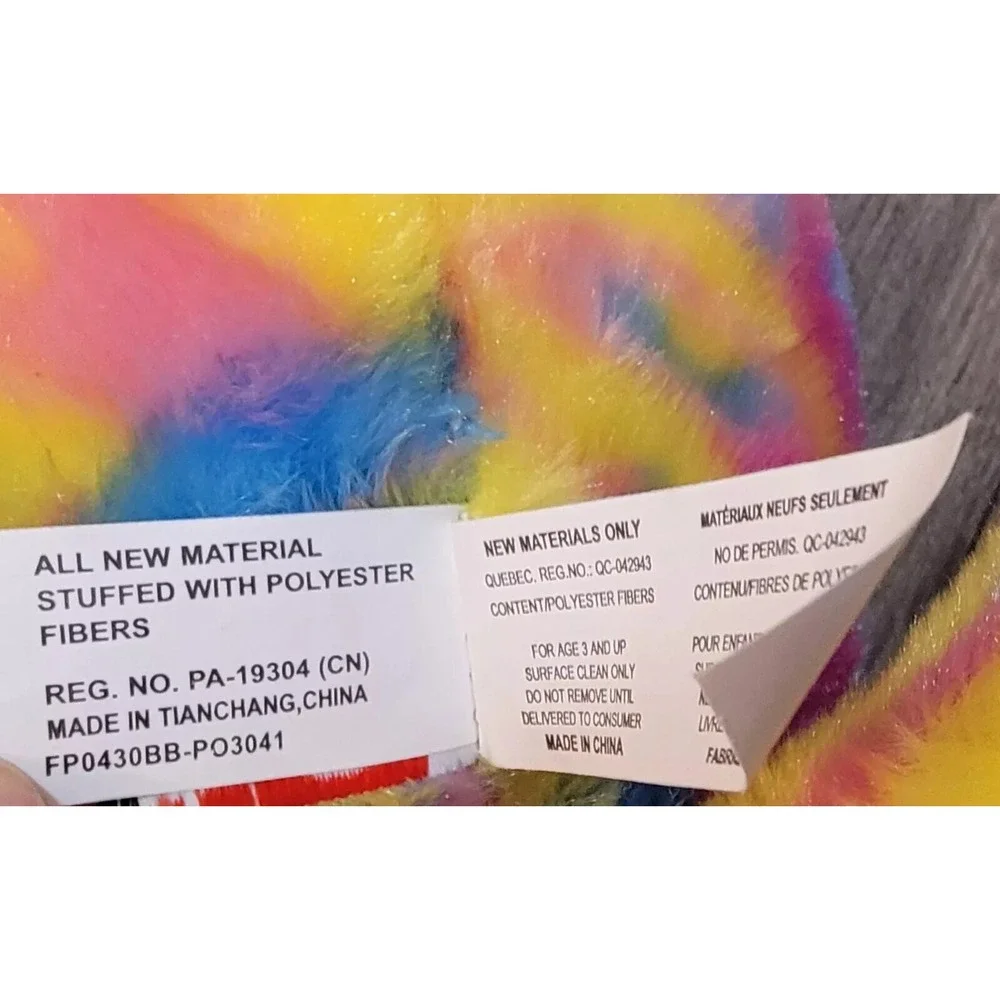 Fiesta Psychedelic Octopus Tie‎ Dye Glitter Eyes 7